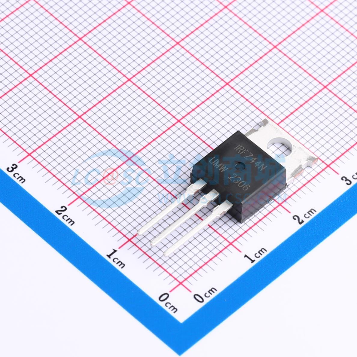 IRFZ44N(UMW)实物图