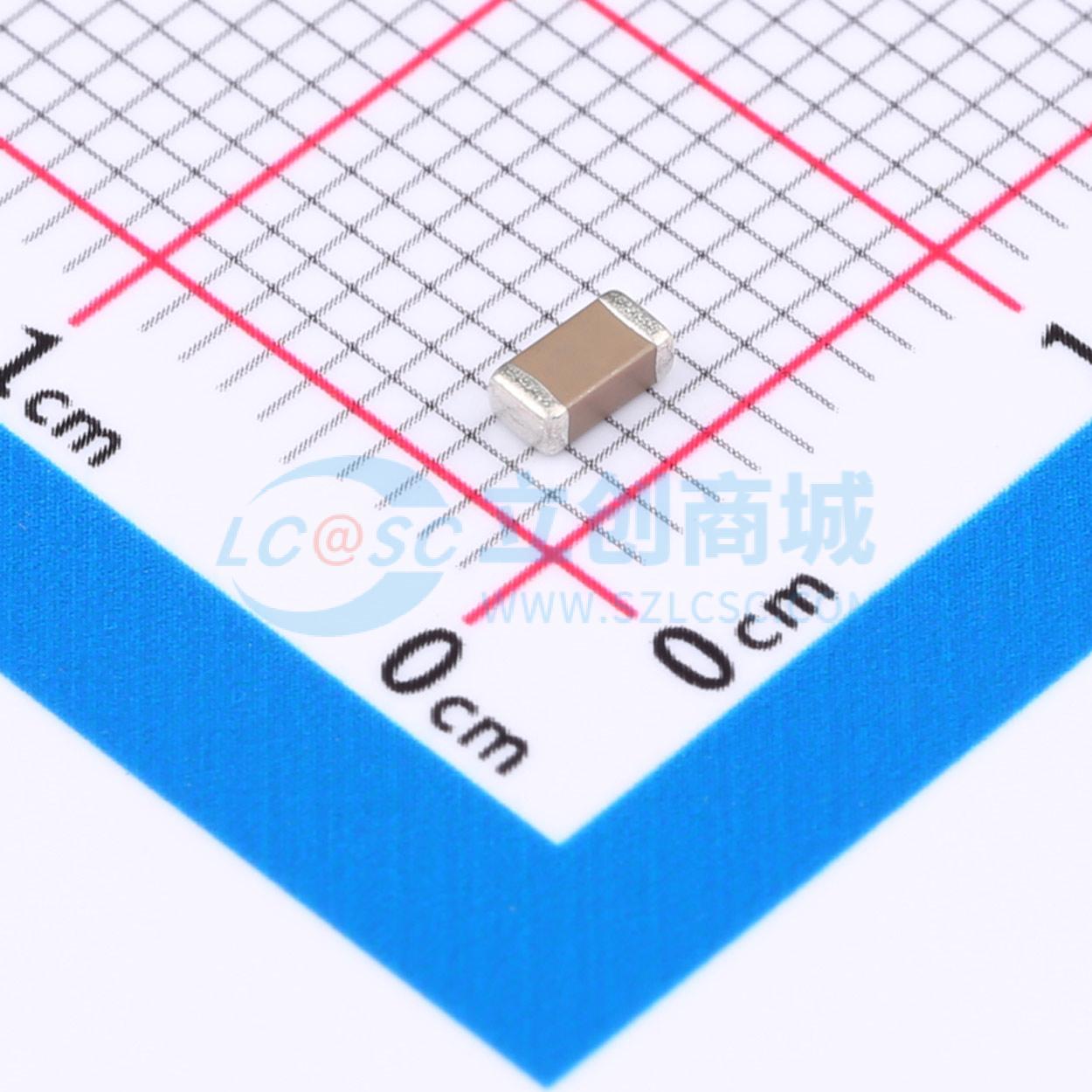 点击查看大图 TCC1206X7R102M102FT实物图