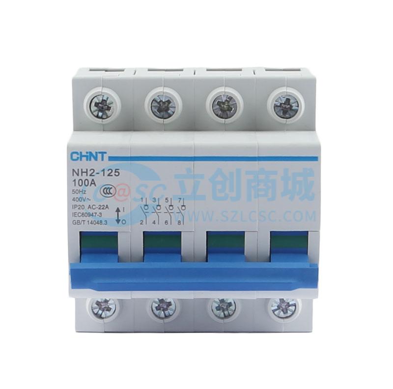 NH2-125 4P 100A(R)实物图