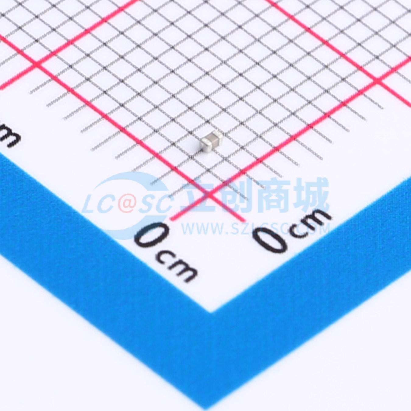 点击查看大图 TCC0402COG6R2C500AT实物图
