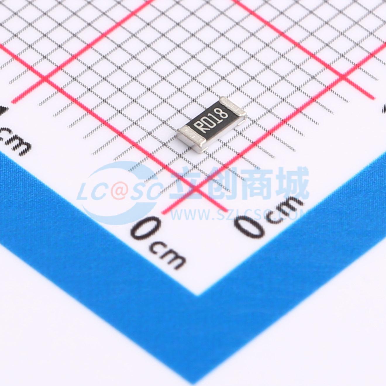 点击查看大图 CR1206J4R018G实物图