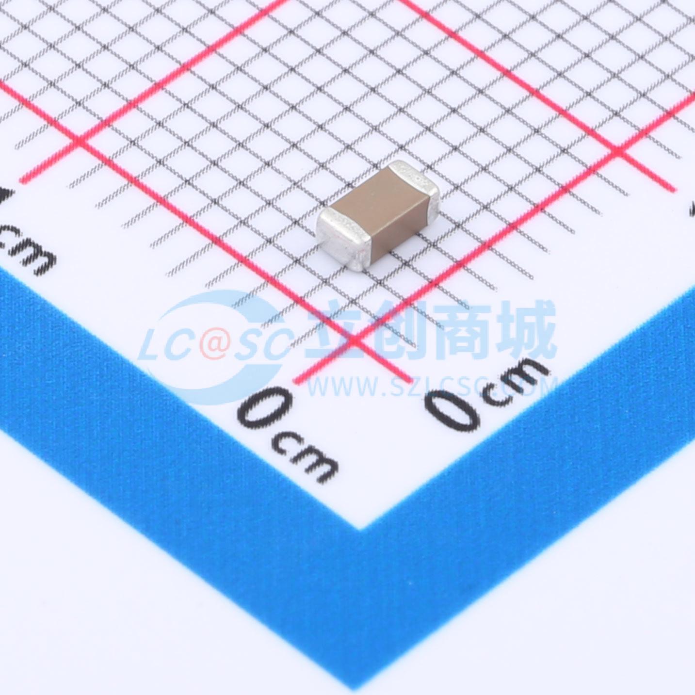 点击查看大图 TCC1206X7R104M101FT实物图