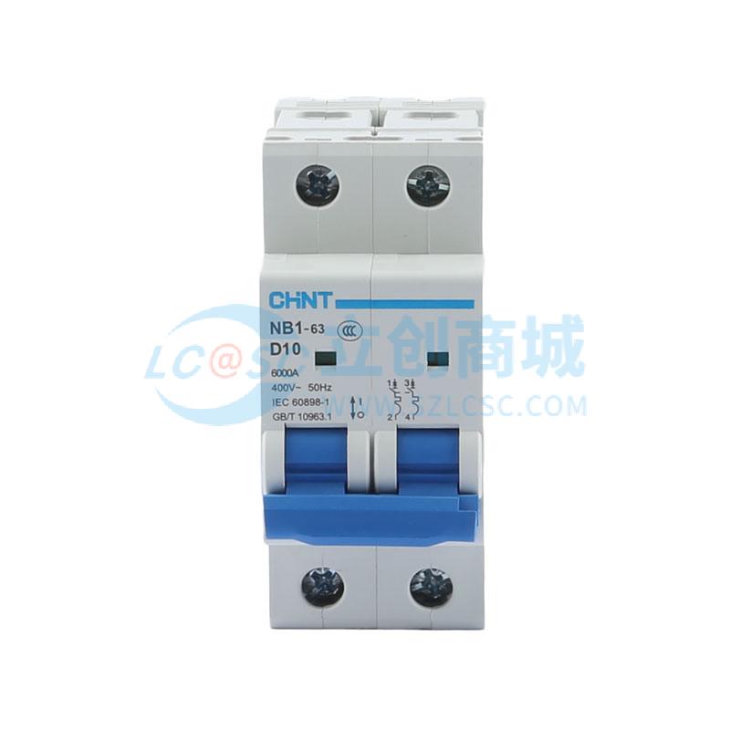 NB1-63 2P D10 6kA(R)实物图
