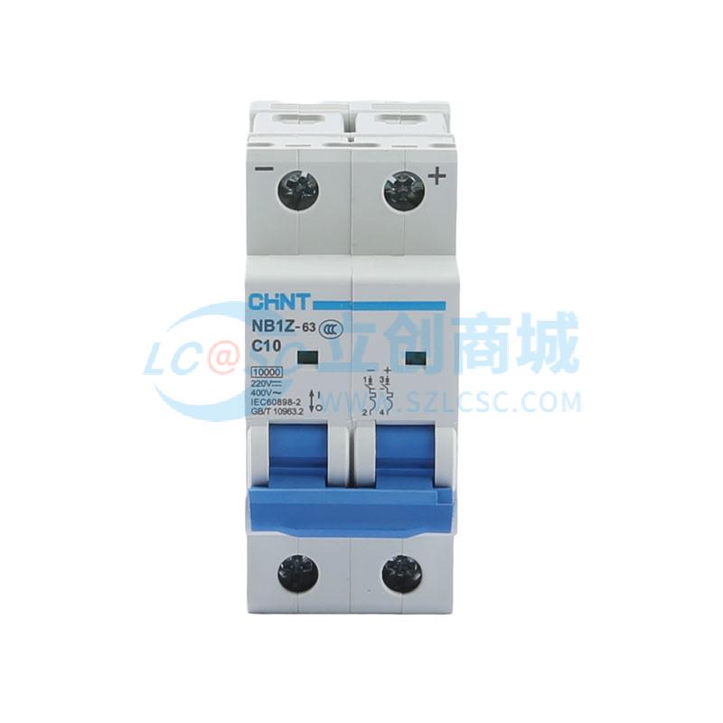 NB1Z-63 2P C10 AC400V DC220V(R)实物图
