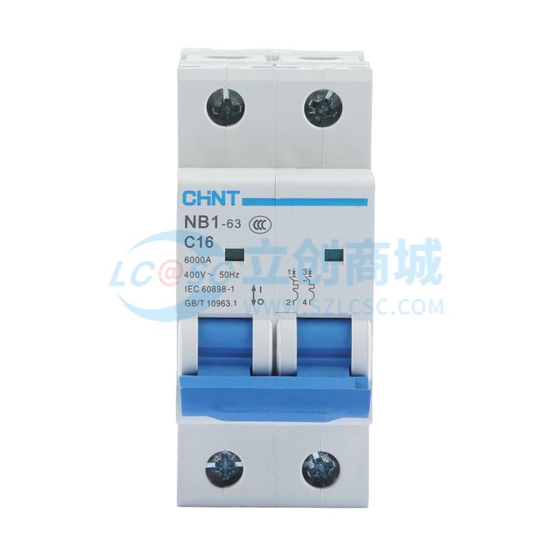 NB1-63 2P C16 6kA(R)实物图