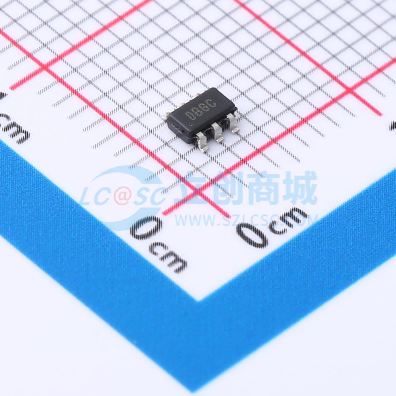 点击查看大图 MCP4706A0T-E/CH实物图