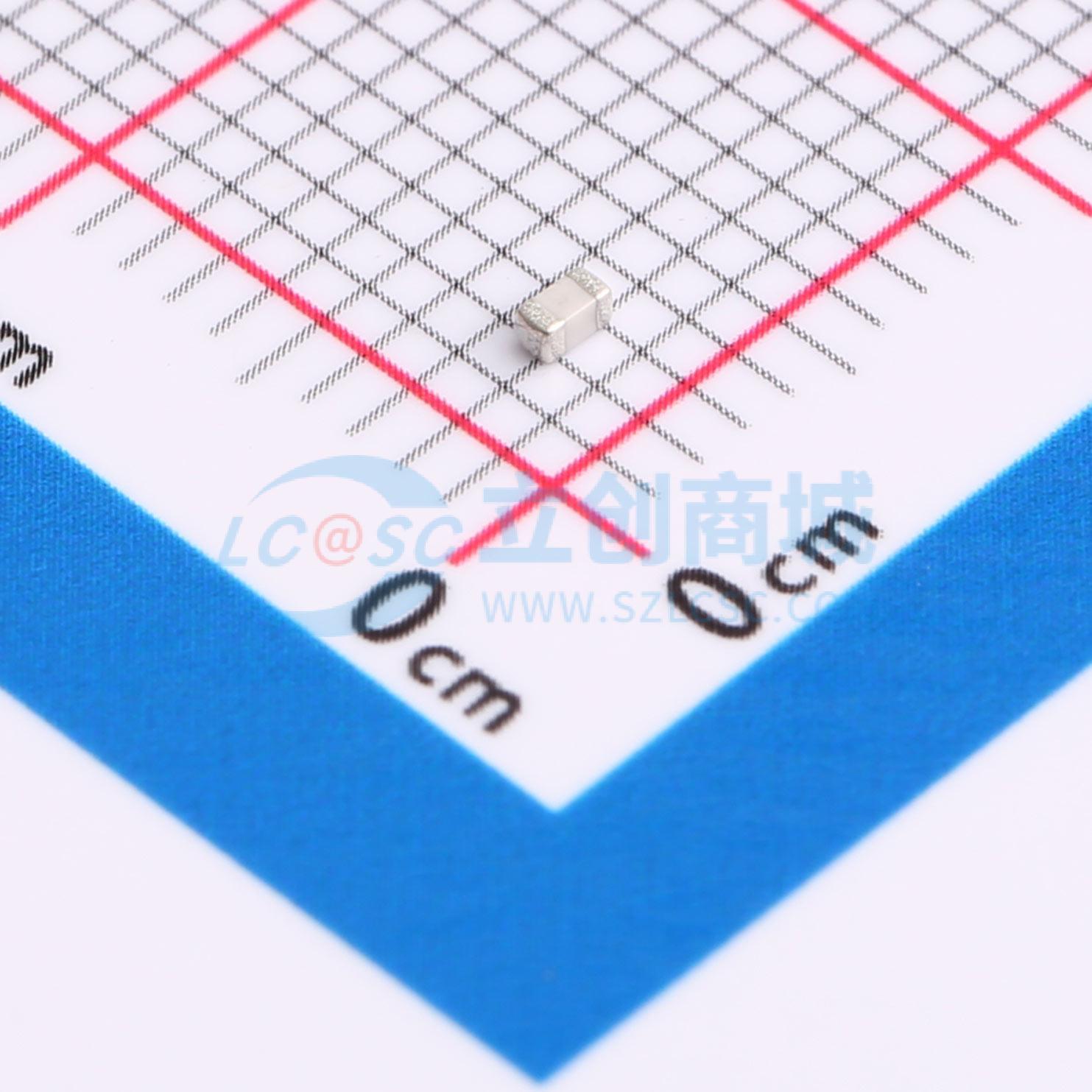 点击查看大图 C0603C121J5GACAUTO实物图