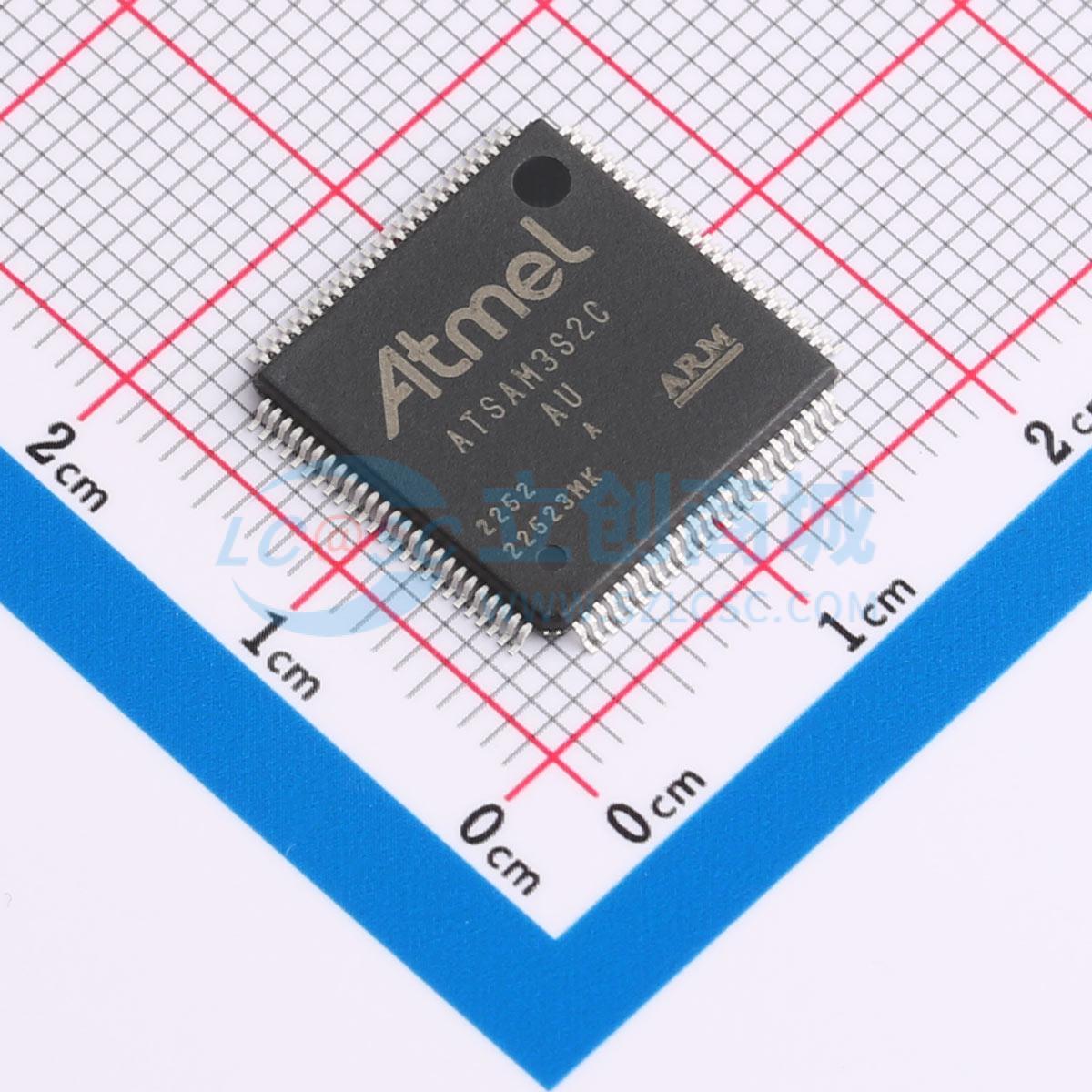 点击查看大图 ATSAM3S2CA-AU实物图