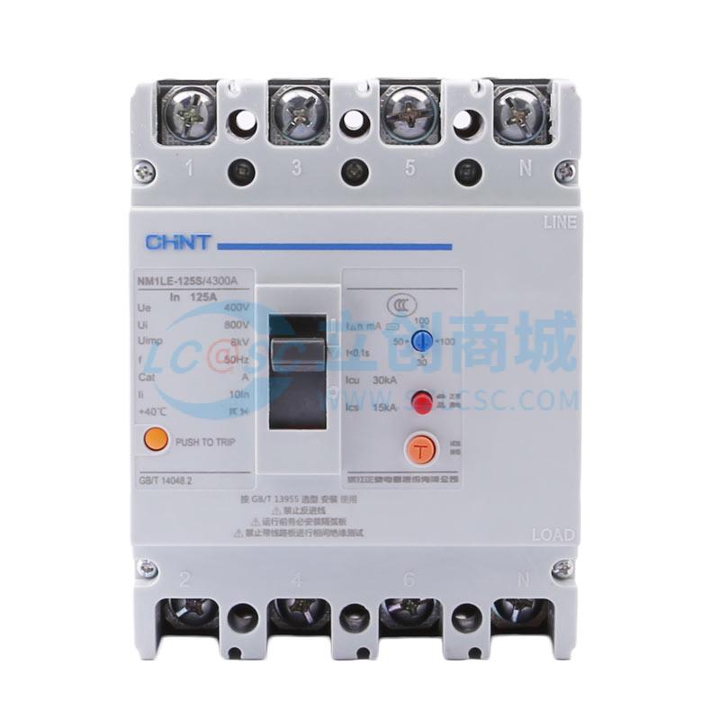 NM1LE-125S/4300A 125A 30.50.100mA实物图
