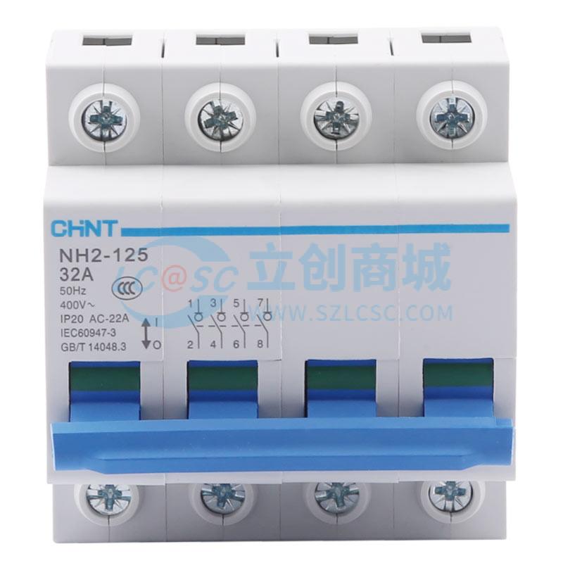 NH2-125 4P 32A(R)实物图