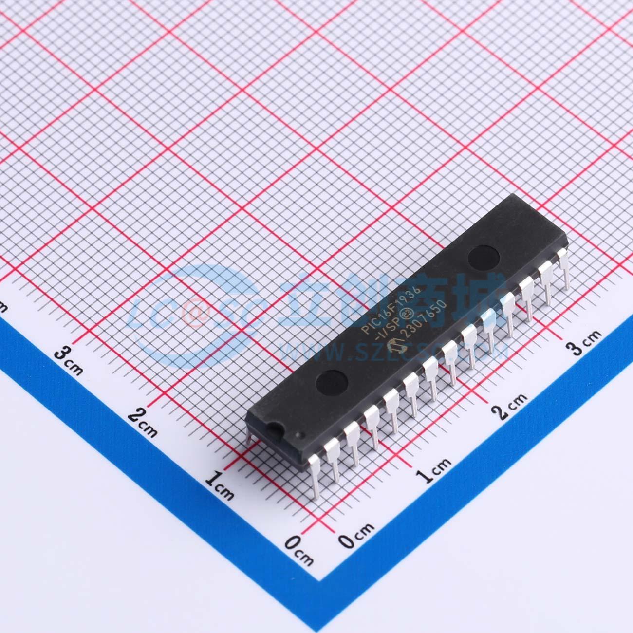 点击查看大图 PIC16F1936-I/SP实物图
