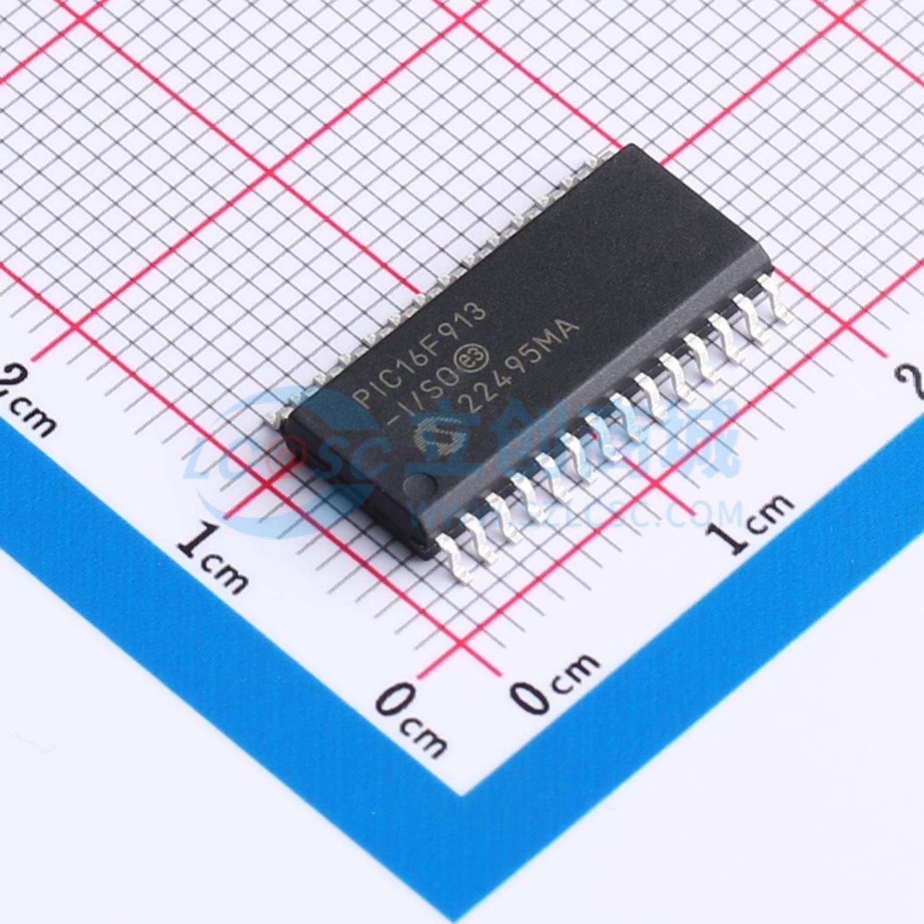 点击查看大图 PIC16F913-I/SO实物图