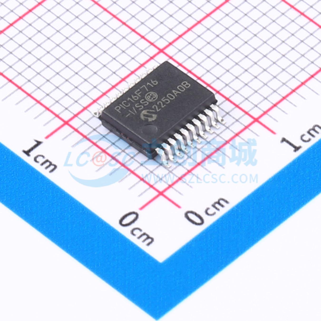 点击查看大图 PIC16F716-I/SS实物图