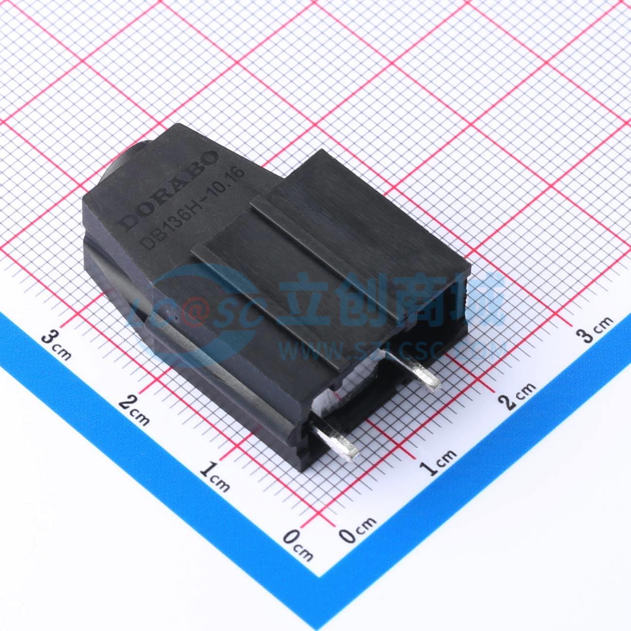 DB136H-10.16-1P-BK-P实物图