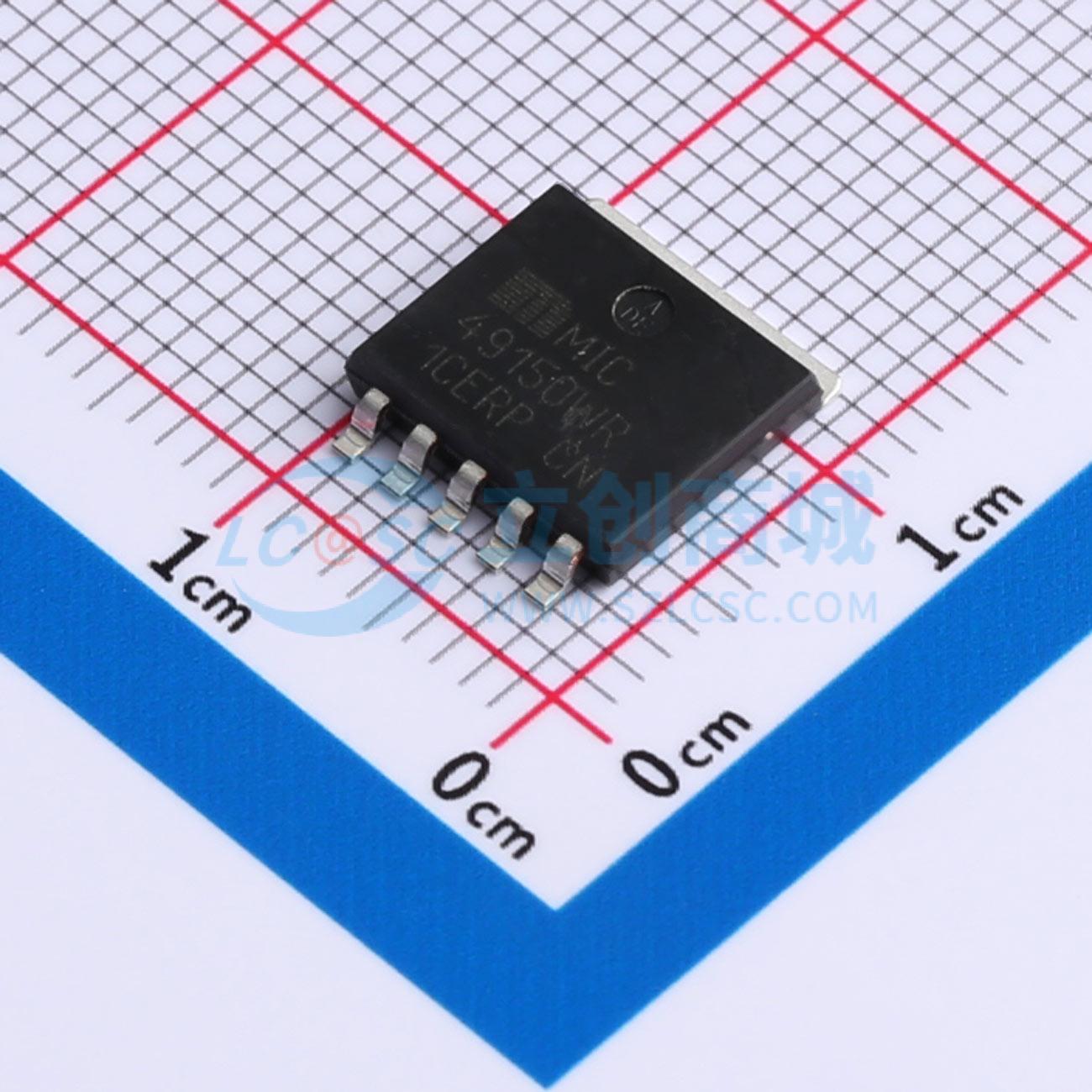 点击查看大图 MIC49150WR实物图