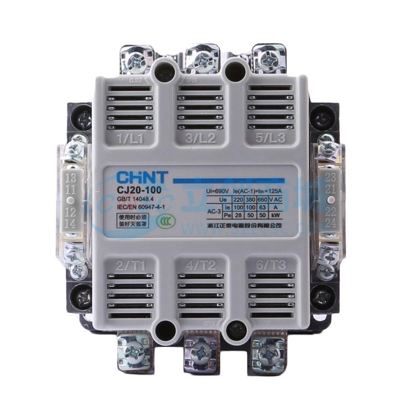 CJ20-100 380V实物图