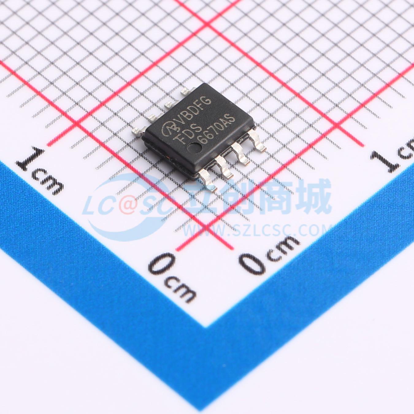 点击查看大图 FDS6670AS-NL-VB实物图
