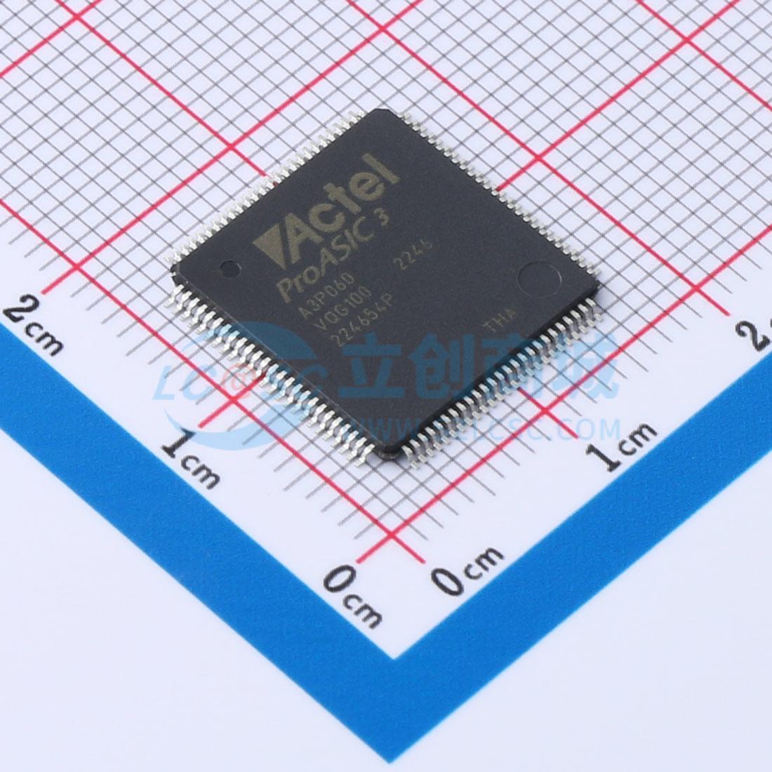 点击查看大图 A3P060-VQG100实物图