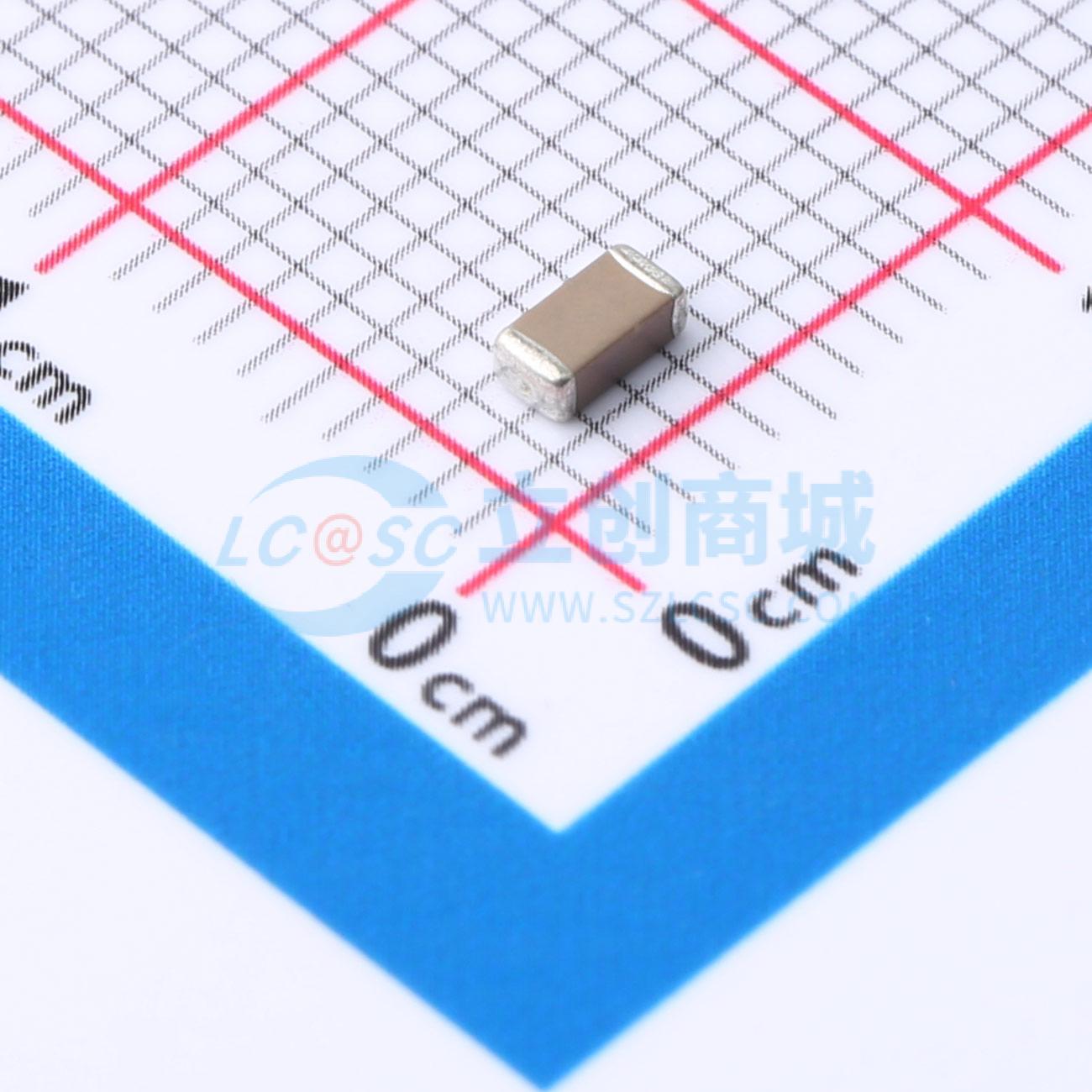 点击查看大图 TCC1206X7R561K202FT实物图