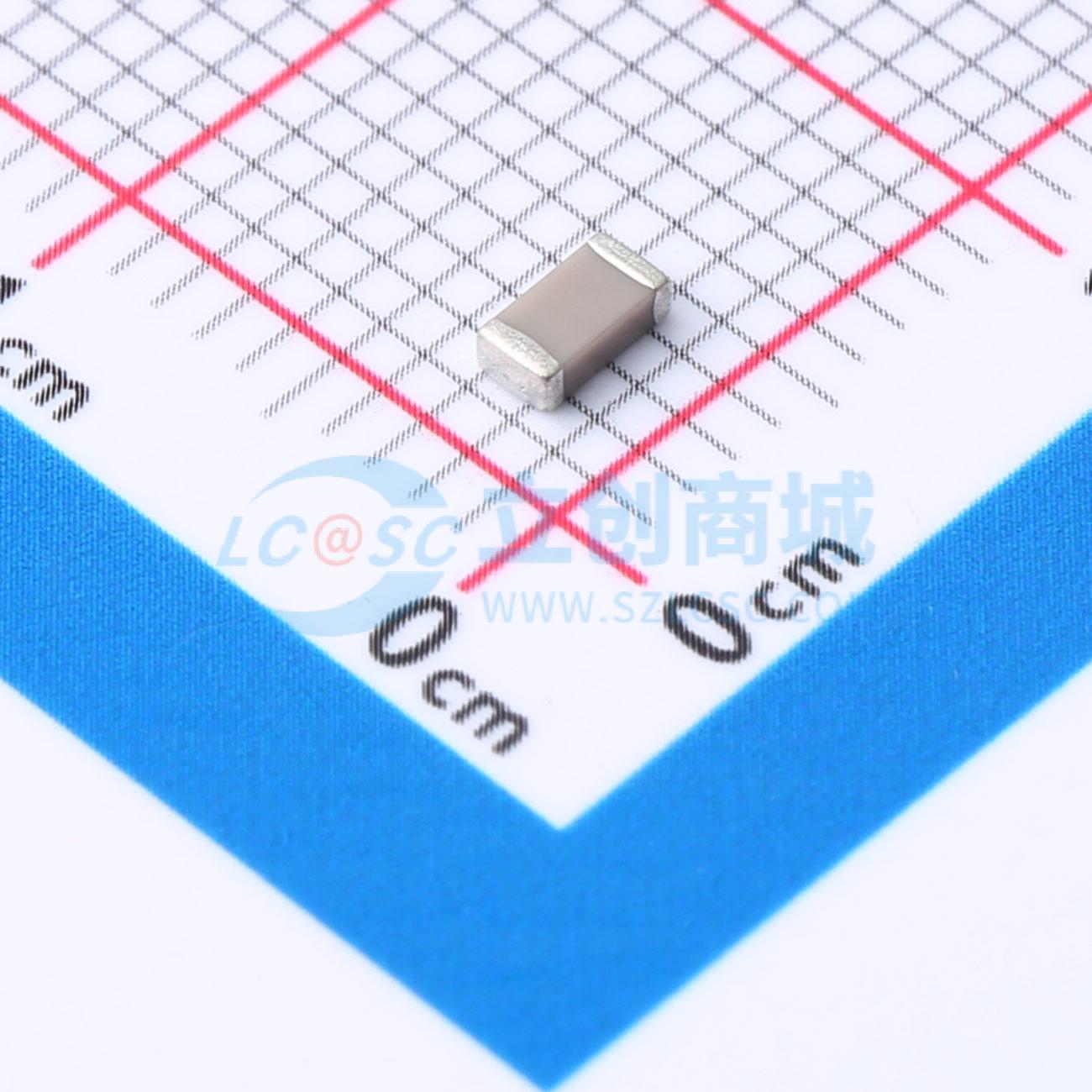 点击查看大图 TCC1206COG300J102ET实物图