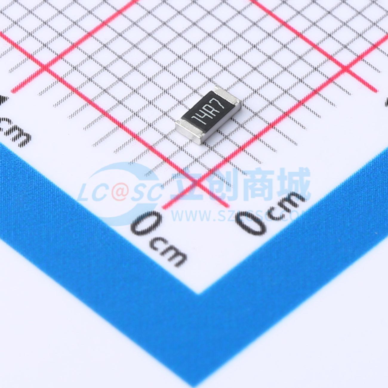 点击查看大图 RT1206BRD0714R7L实物图