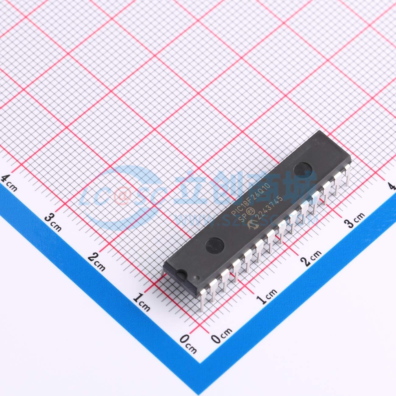 点击查看大图 PIC18F26Q10-I/SP实物图
