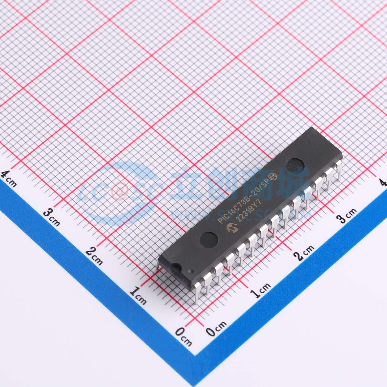 点击查看大图 PIC16C73B-20/SP实物图