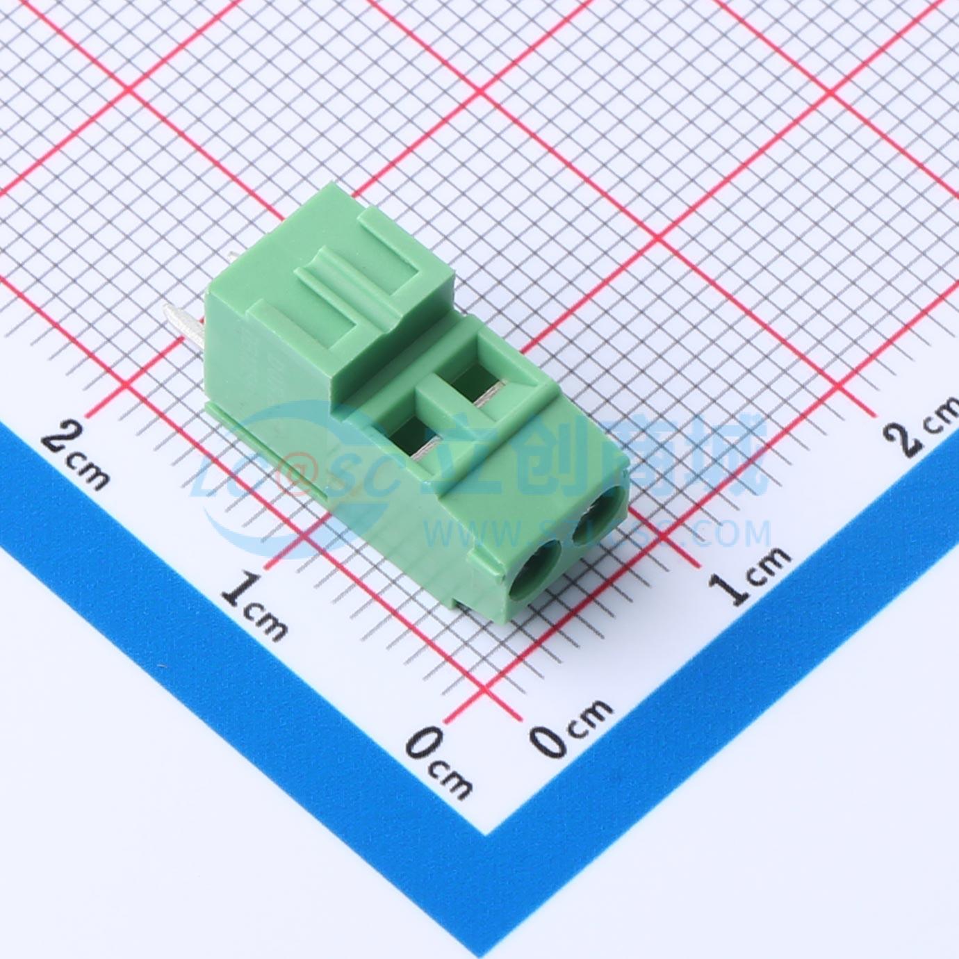 点击查看大图 DB125H-3.5-2P-GN-S实物图