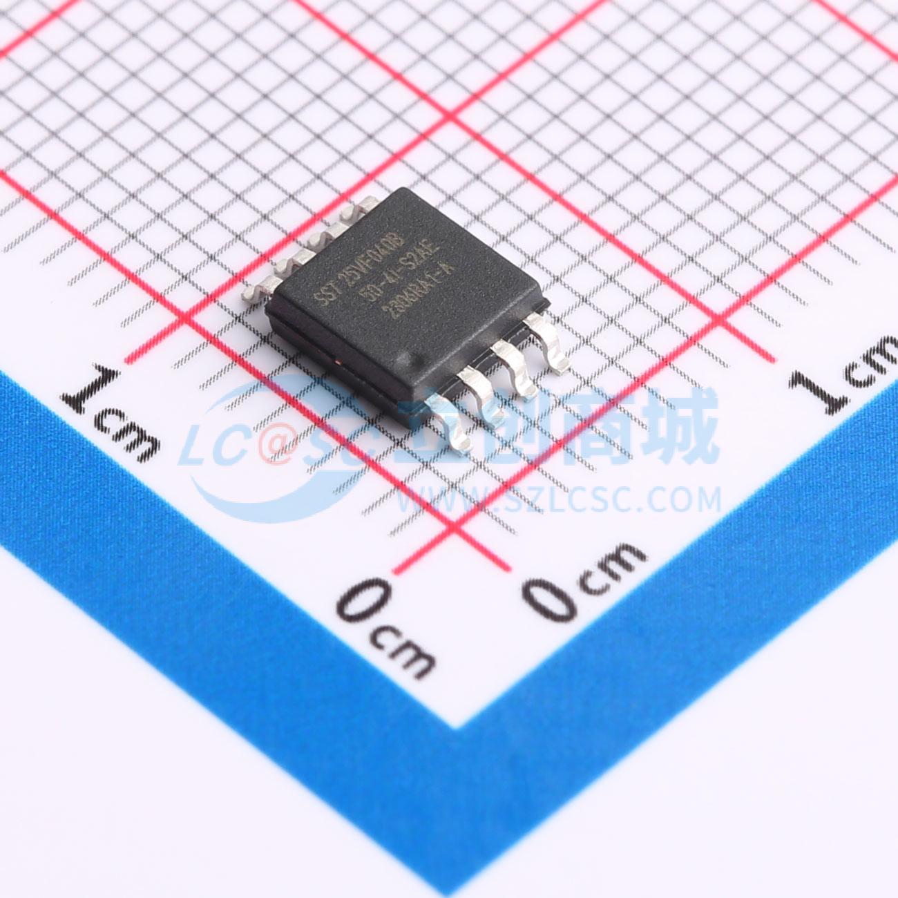 点击查看大图 SST25VF040B-50-4I-S2AE实物图