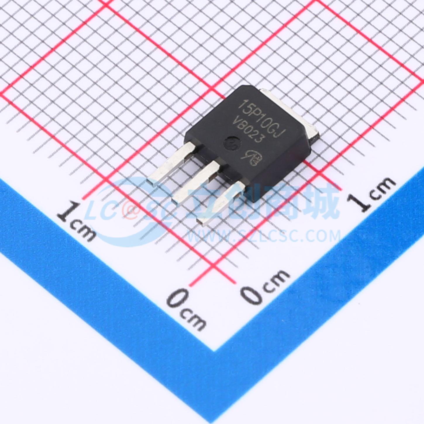 点击查看大图 AP15P10GJ-HF-VB实物图