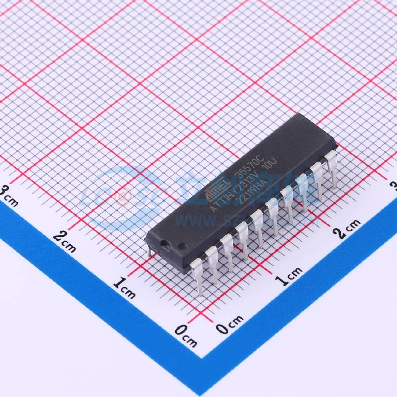点击查看大图 ATTINY2313V-10PU实物图