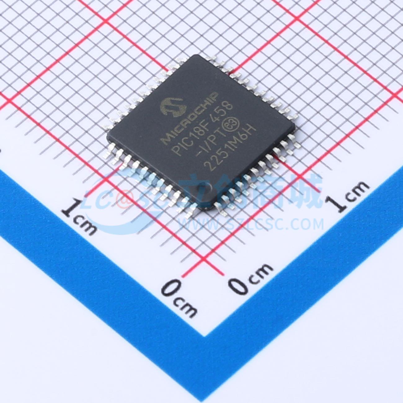 点击查看大图 PIC18F458-I/PT实物图