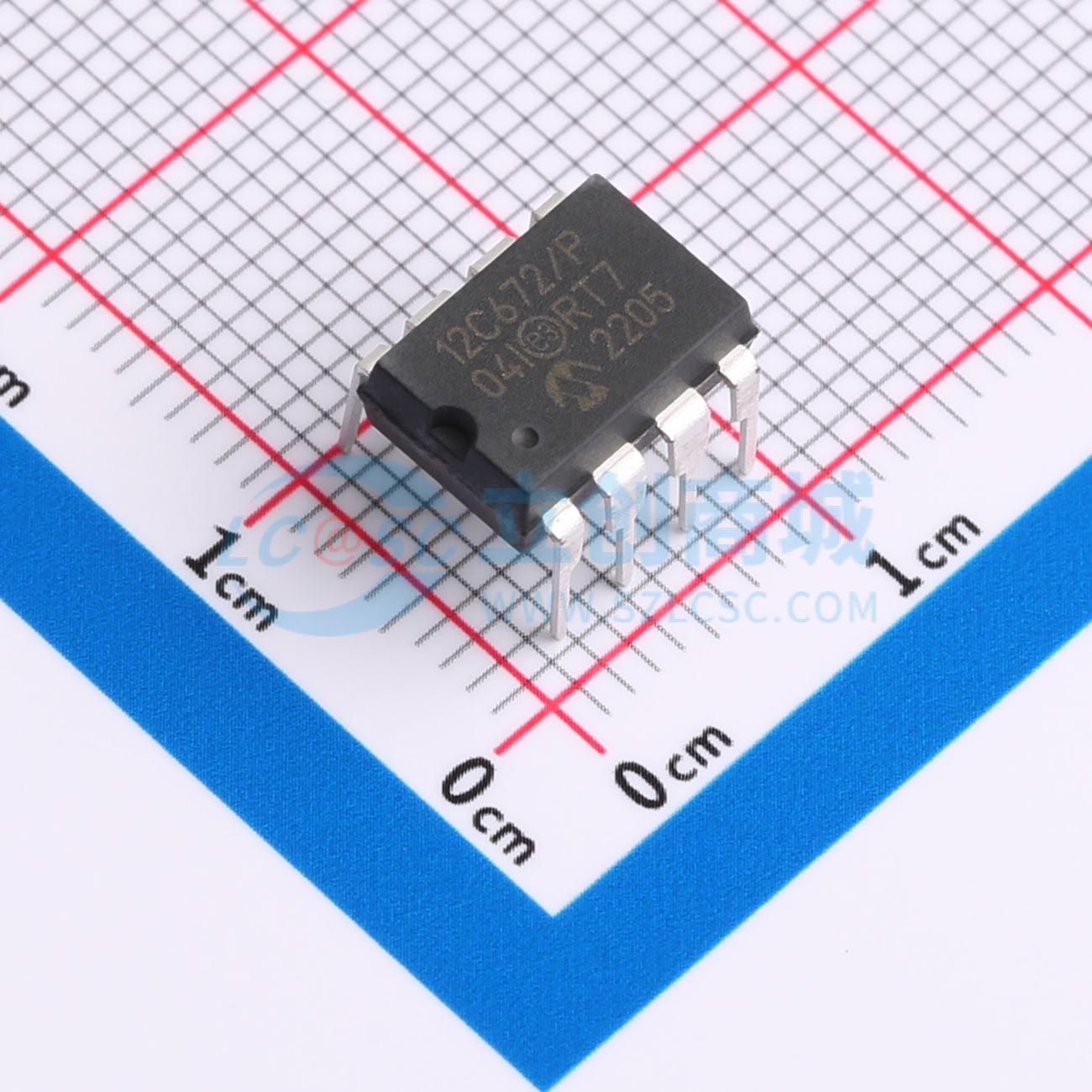 点击查看大图 PIC12C672-04I/P实物图