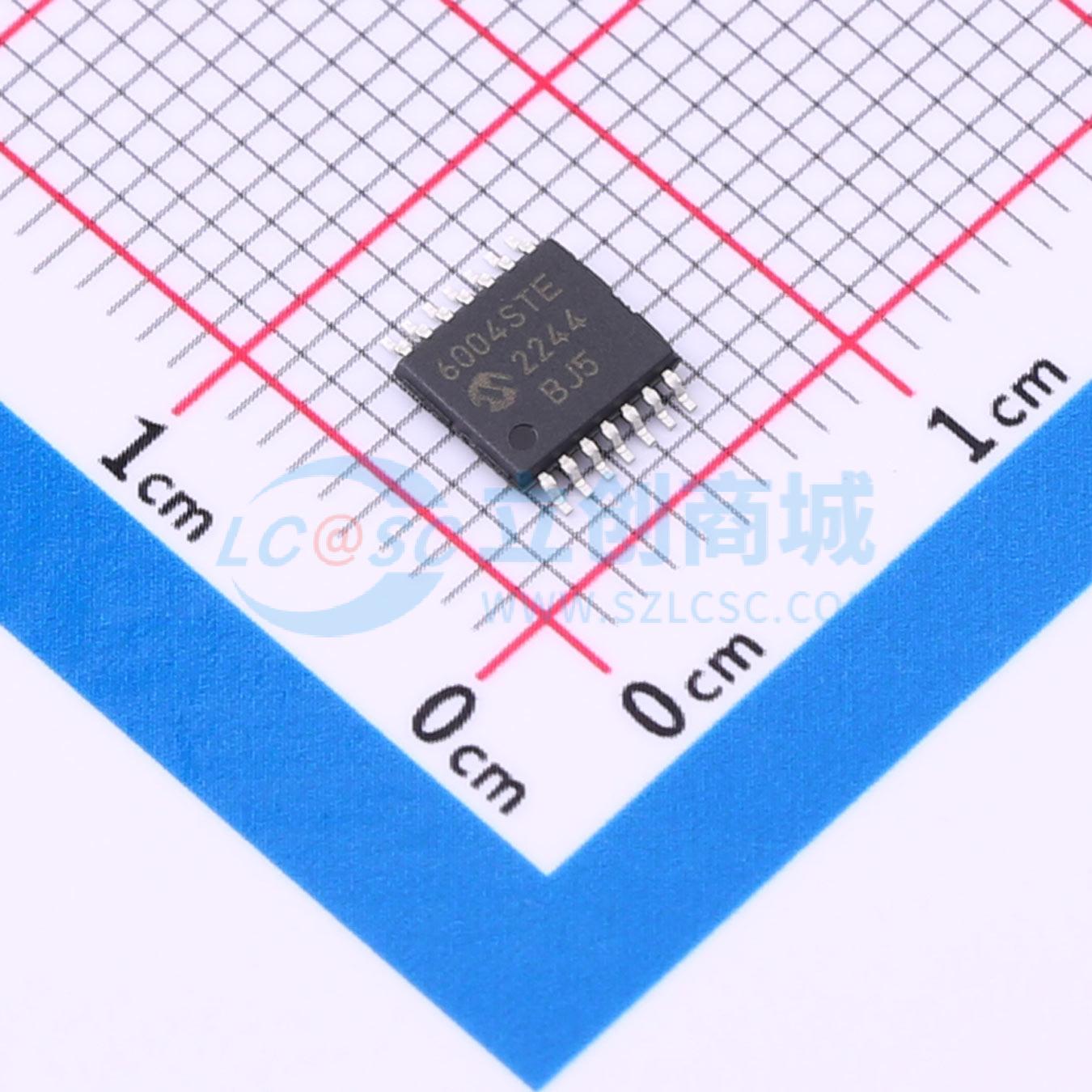 点击查看大图 MCP6004-E/ST实物图