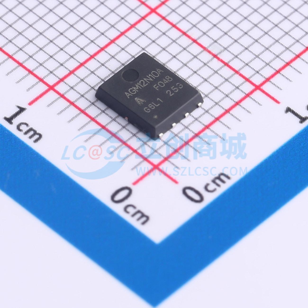 点击查看大图 AGM12N10A实物图