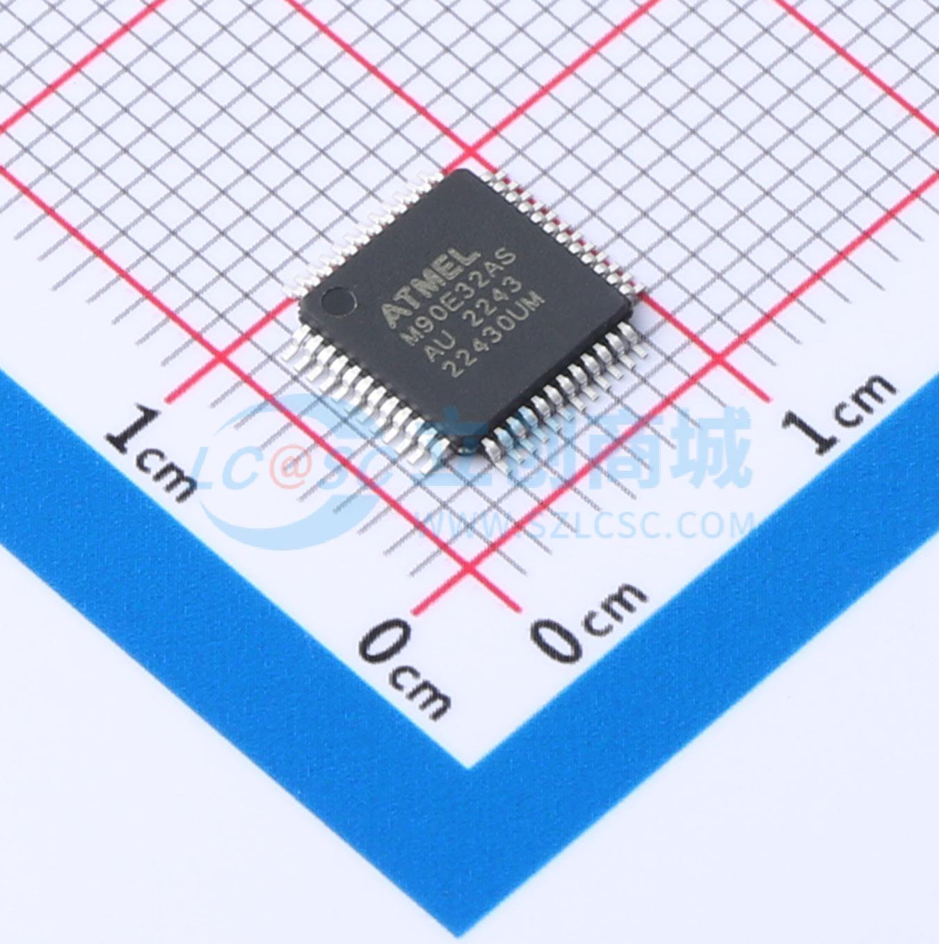 点击查看大图 ATM90E32AS-AU-Y实物图