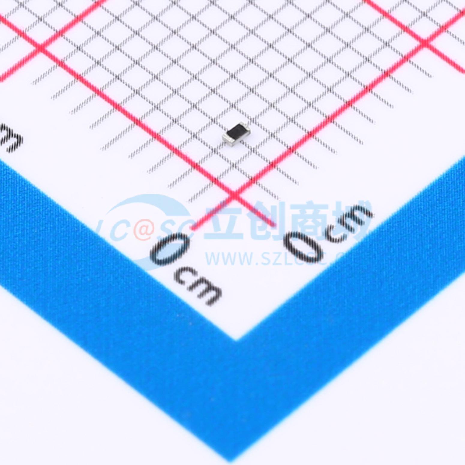 点击查看大图 TRC0402D10K0Q1025Z实物图