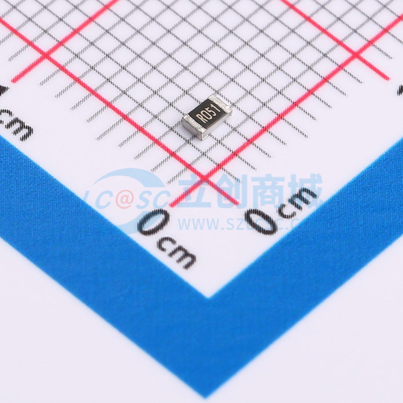 点击查看大图 0805W4F510MT5E实物图