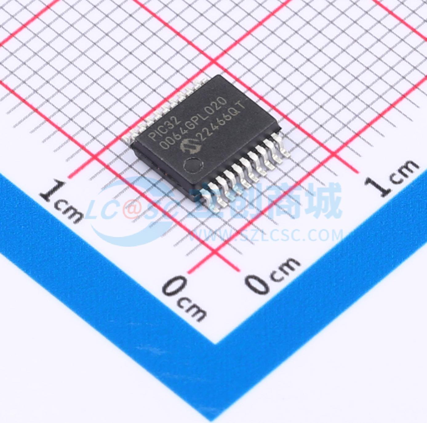 点击查看大图 PIC32MM0064GPL020-I/SS实物图