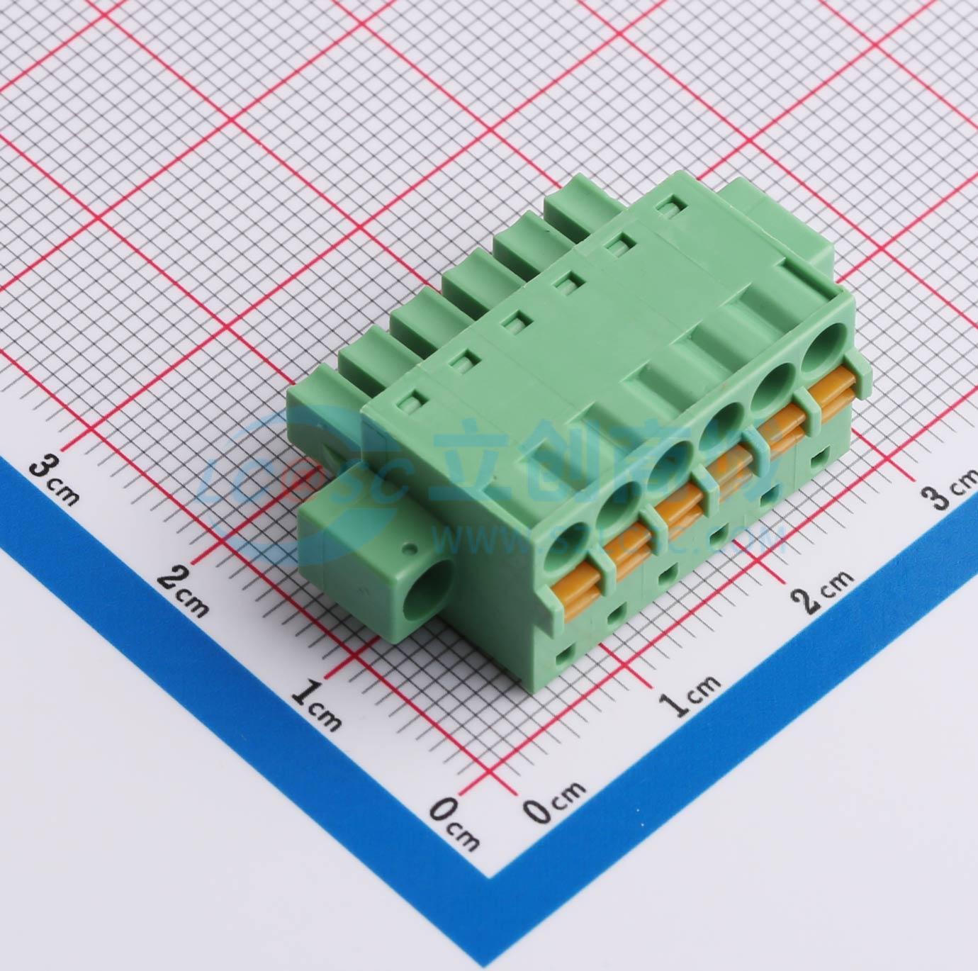 点击查看大图 15EDGKDM-3.81-06P-14-00A(H)实物图