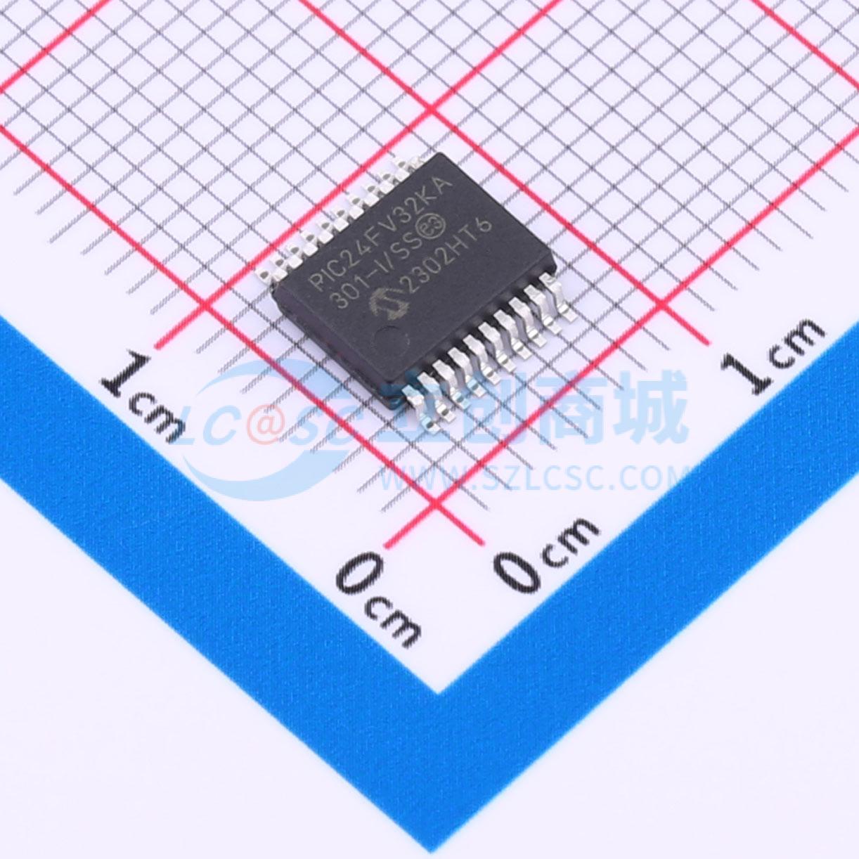 点击查看大图 PIC24FV32KA301-I/SS实物图