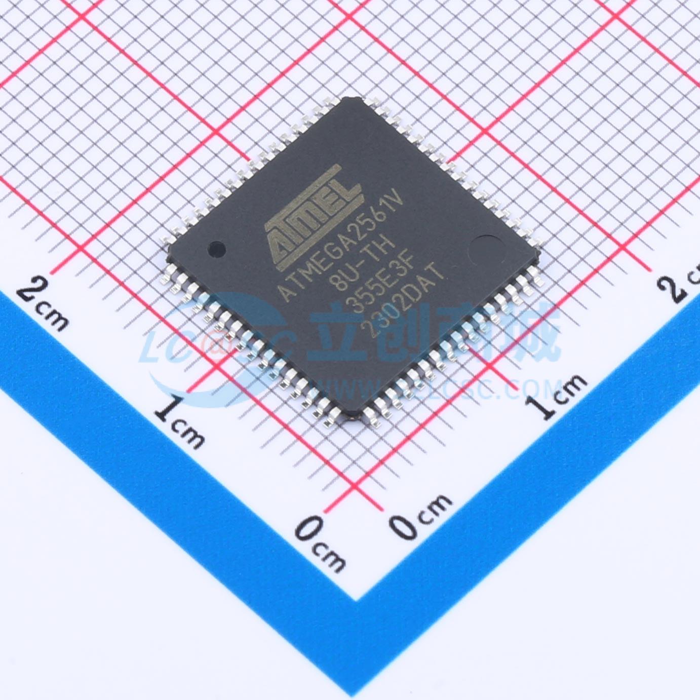点击查看大图 ATMEGA2561V-8AU实物图