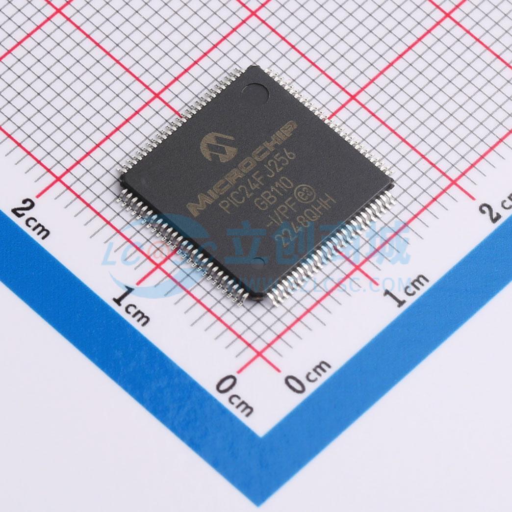 点击查看大图 PIC24FJ256GB110-I/PF实物图