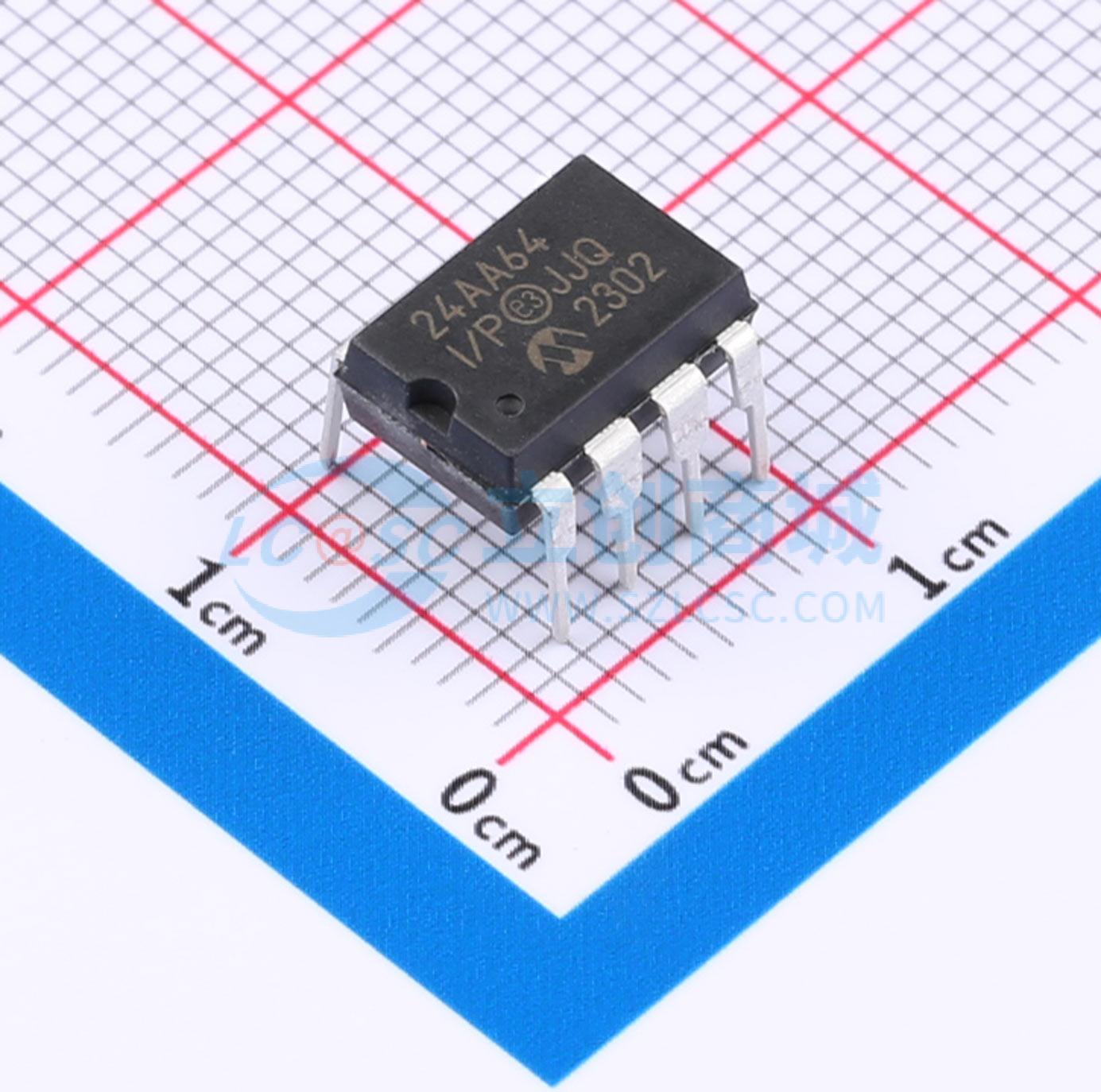 点击查看大图 24AA64-I/P实物图