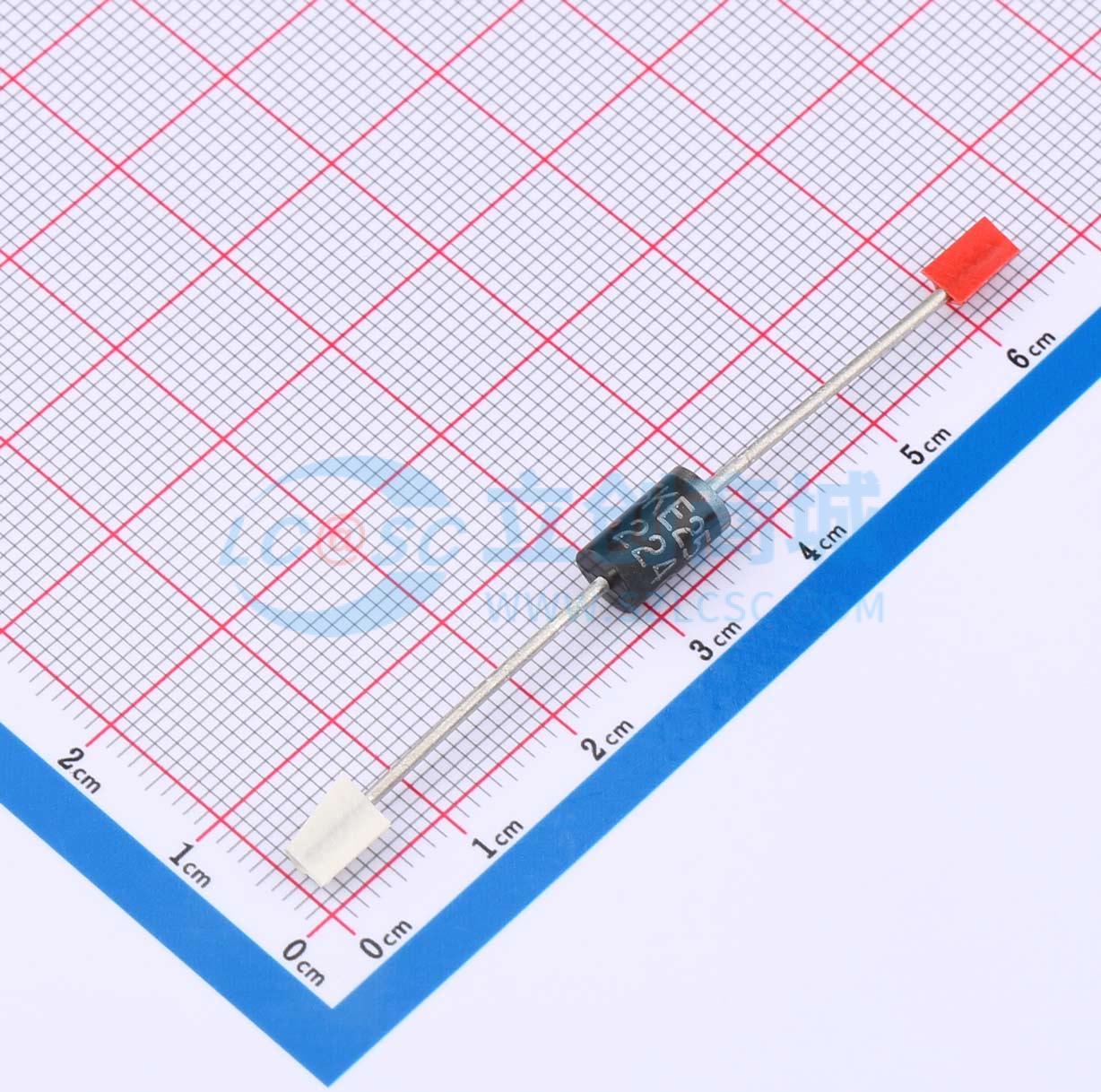 点击查看大图 1.5KE250A-E3/54实物图