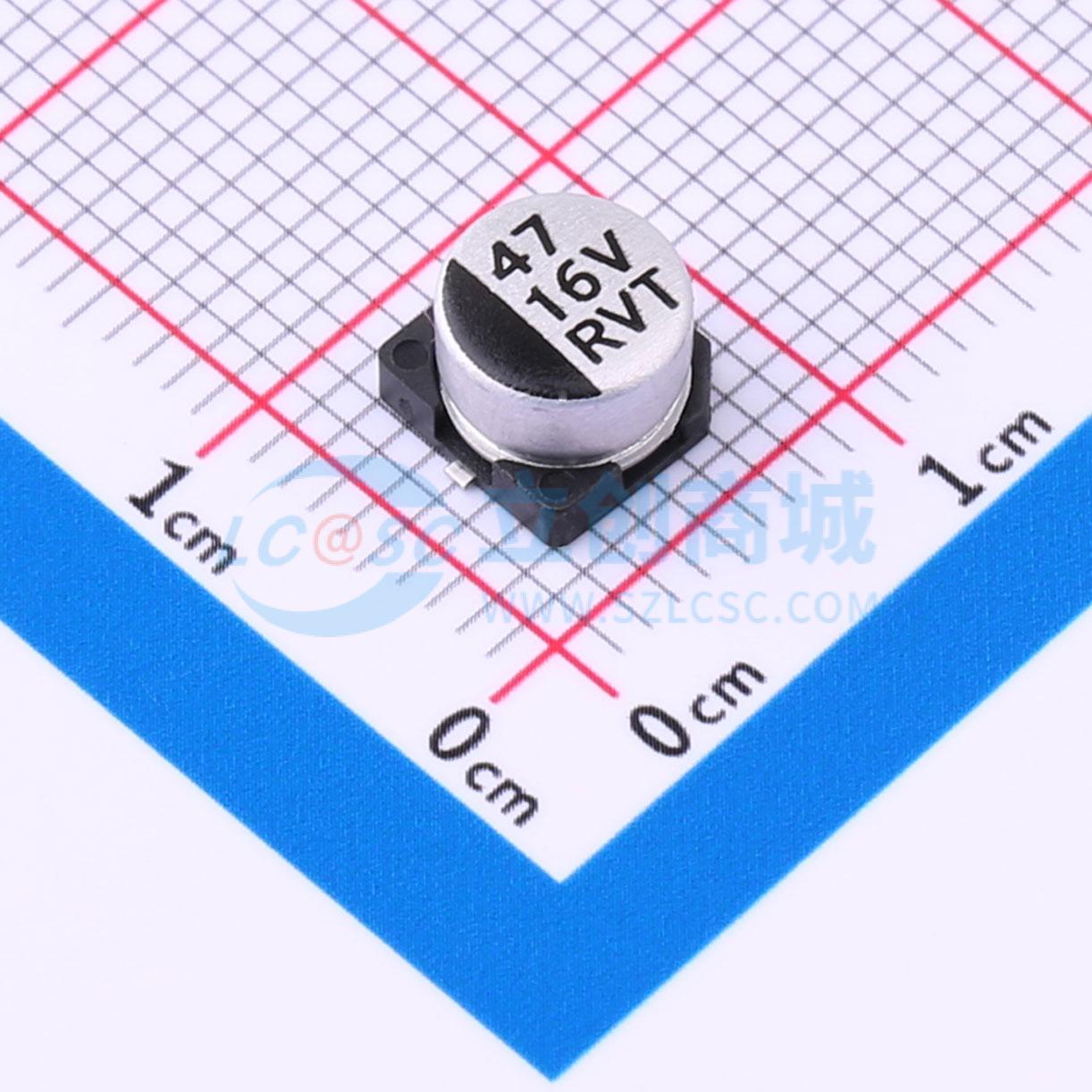 点击查看大图 RVT1C470M0604实物图