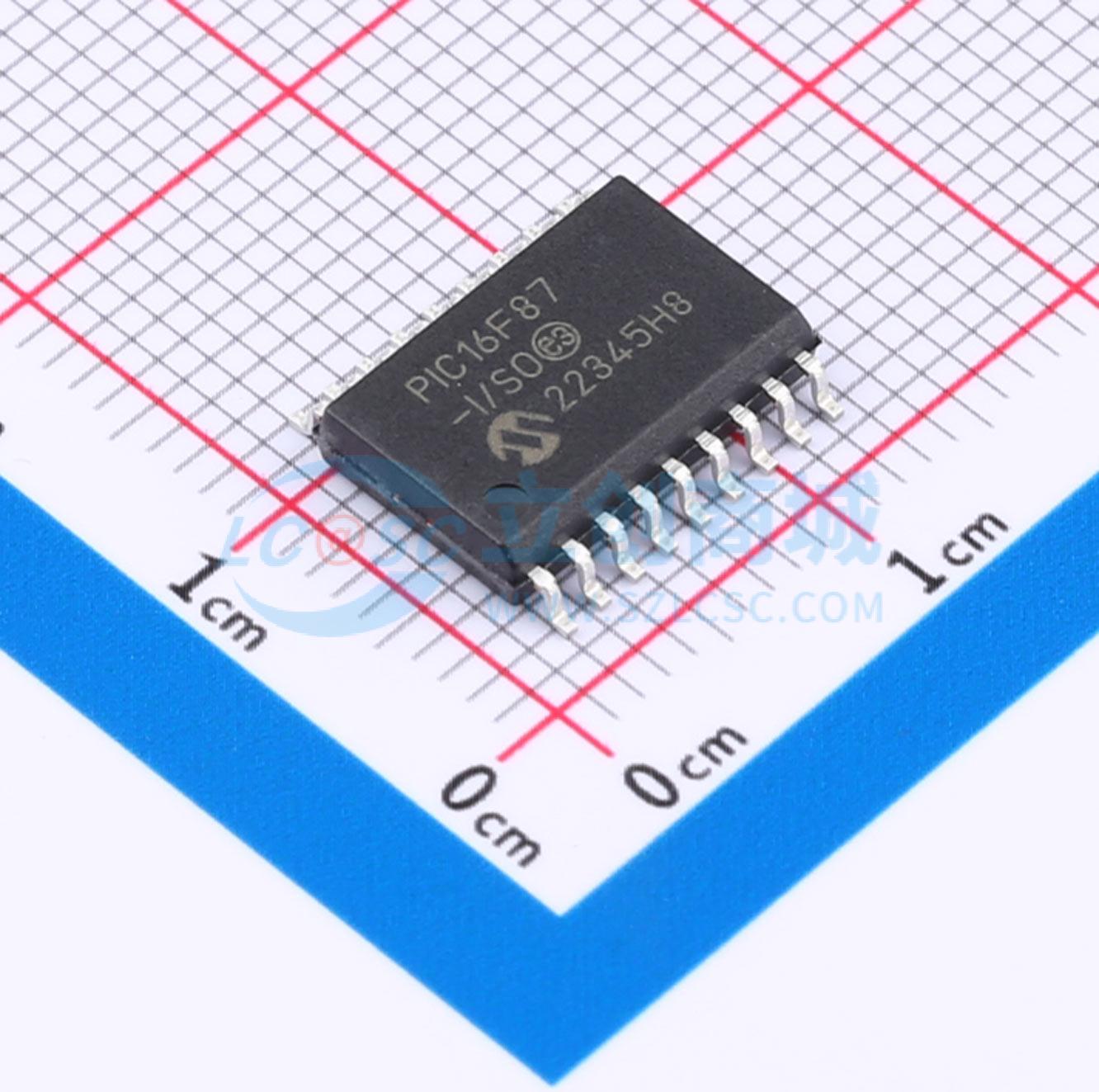 点击查看大图 PIC16F87-I/SO实物图