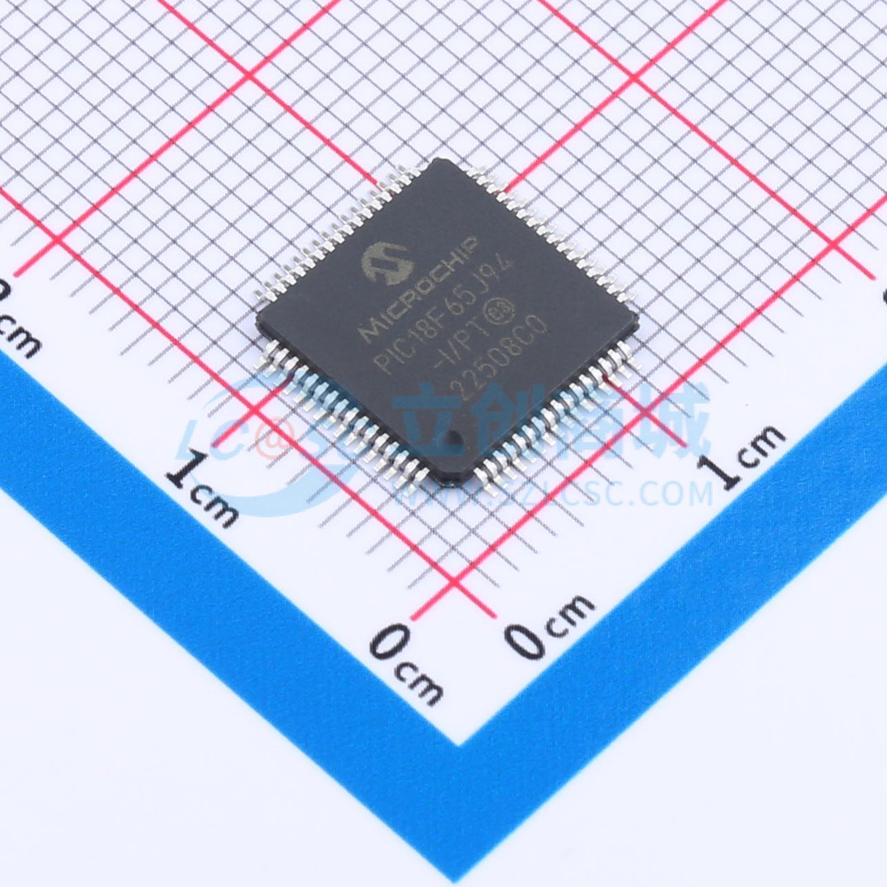 点击查看大图 PIC18F65J94-I/PT实物图