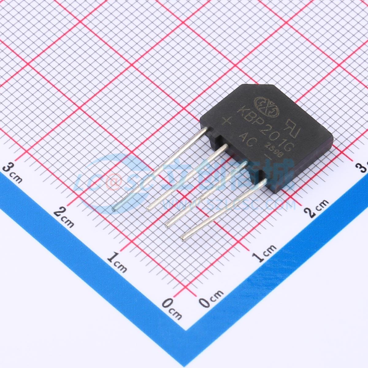 点击查看大图 KBP201G实物图