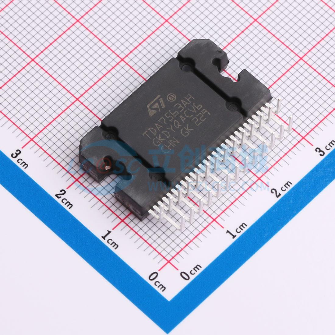 点击查看大图 TDA7563AH实物图